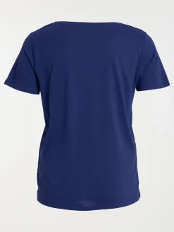 T-shirt officier grande taille femme