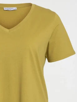 T-shirt olivette grande taille femme