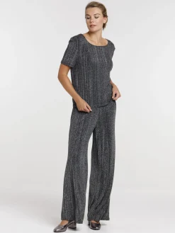 T-shirt pailleté femme