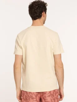 T-shirt palmier col rond homme