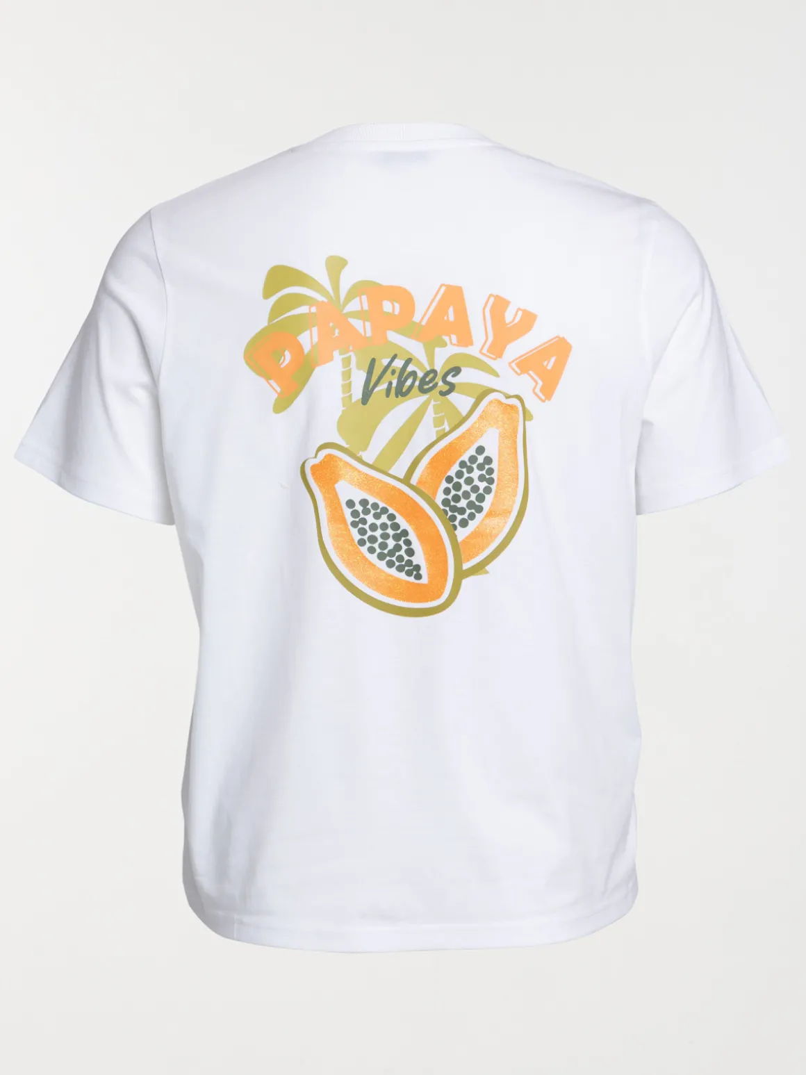 T-shirt papaya grande taille femme