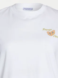 T-shirt papaya grande taille femme