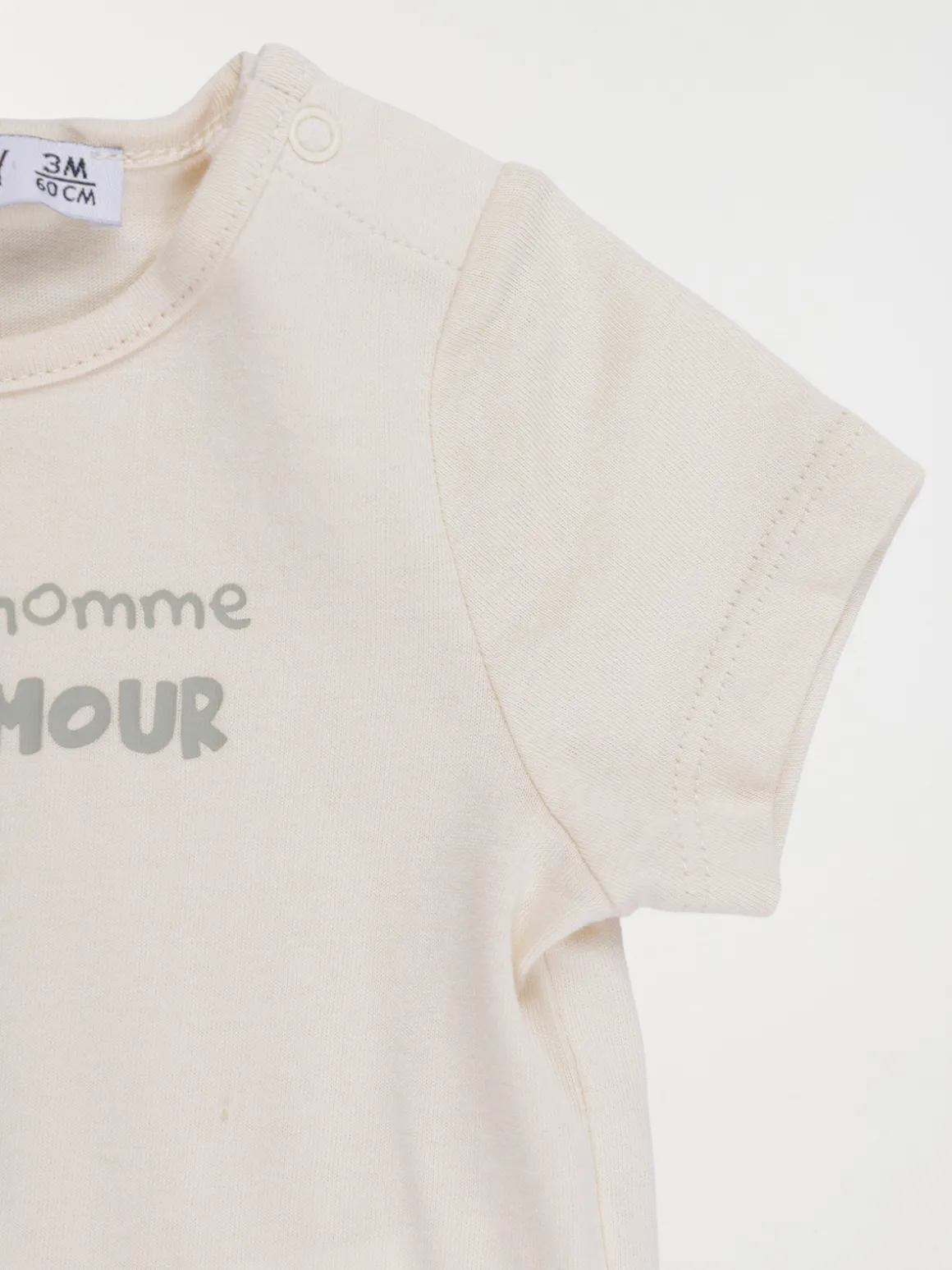 T-shirt petit bonhomme garçon (3-36M)