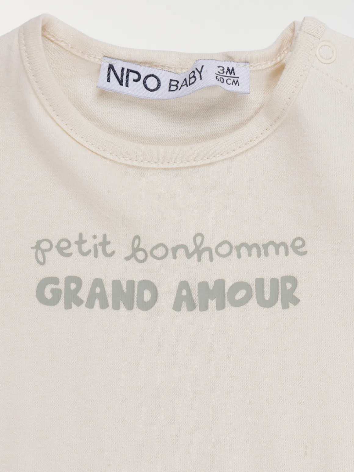 T-shirt petit bonhomme garçon (3-36M)