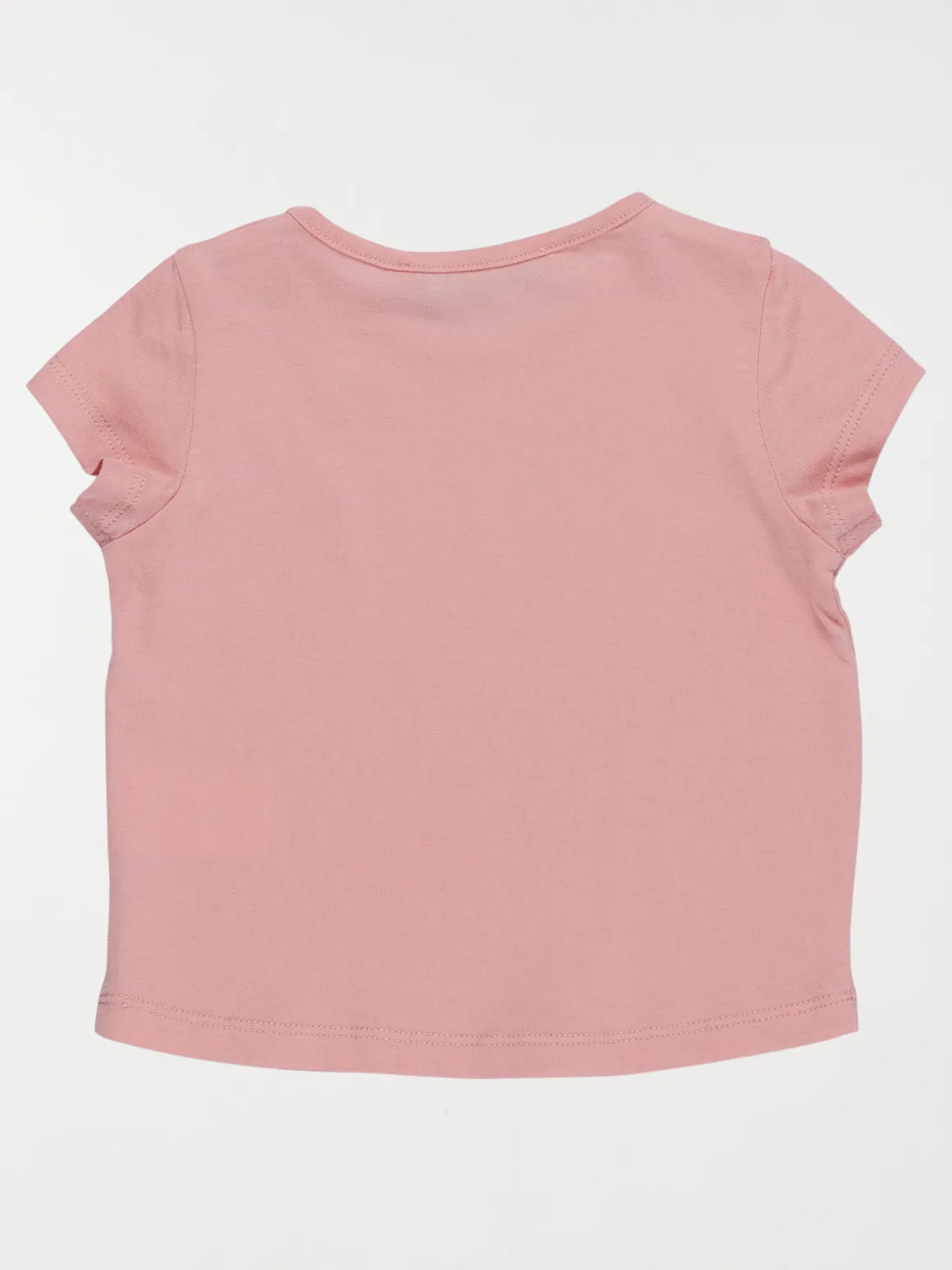 T-shirt petit coeur fille (3-36M)