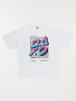 T-shirt Playstation blanc garçon (XXS-M)