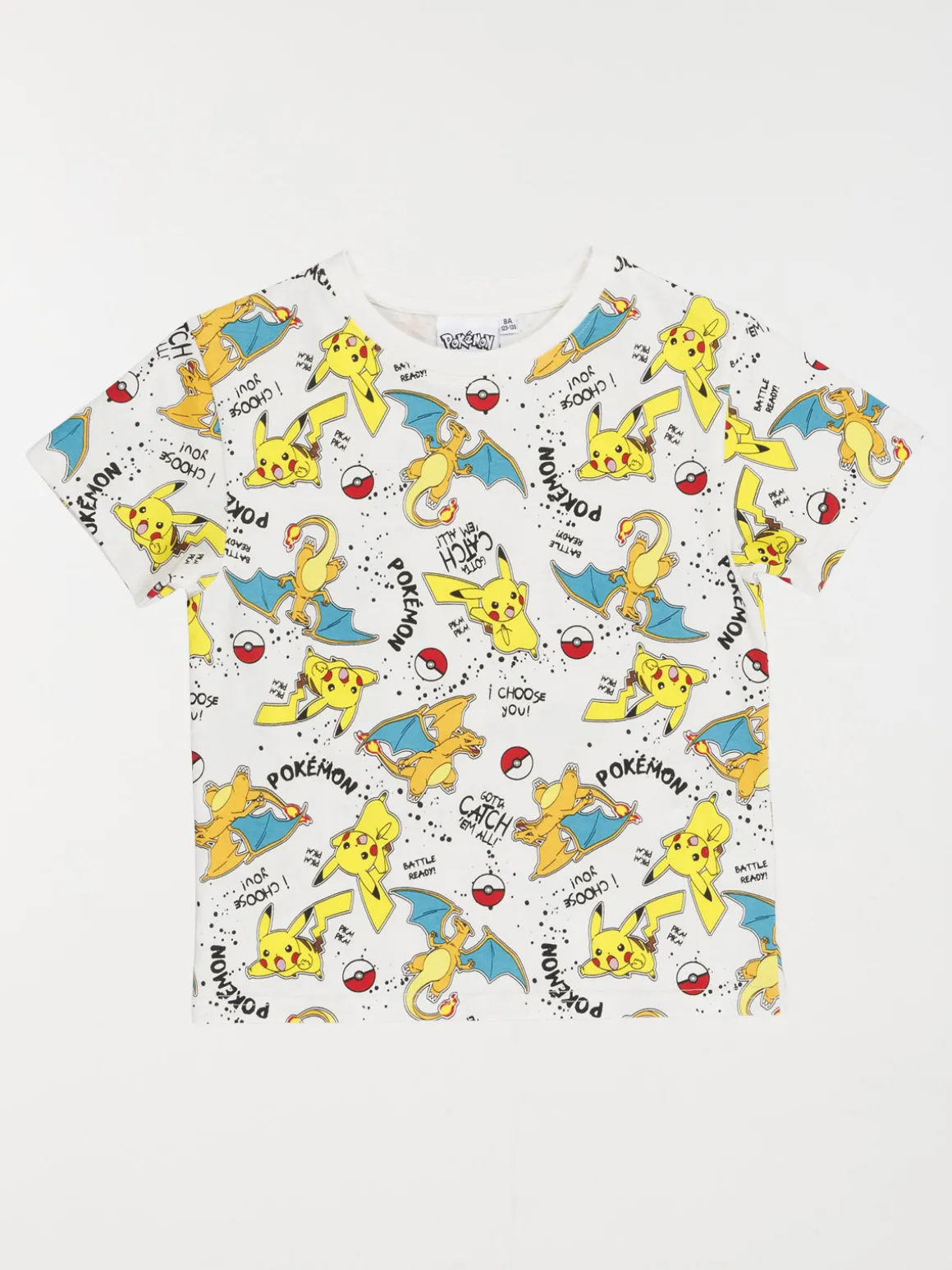 T-shirt Pokémon garçon (3-12A)