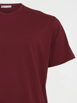 T-shirt pourpre grande taille homme