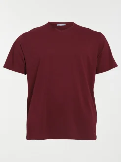 T-shirt pourpre grande taille homme