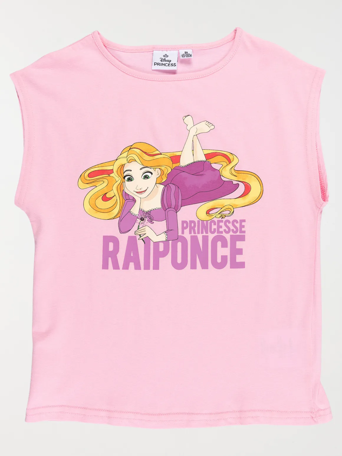 T-shirt Raiponce fille (3-10A)