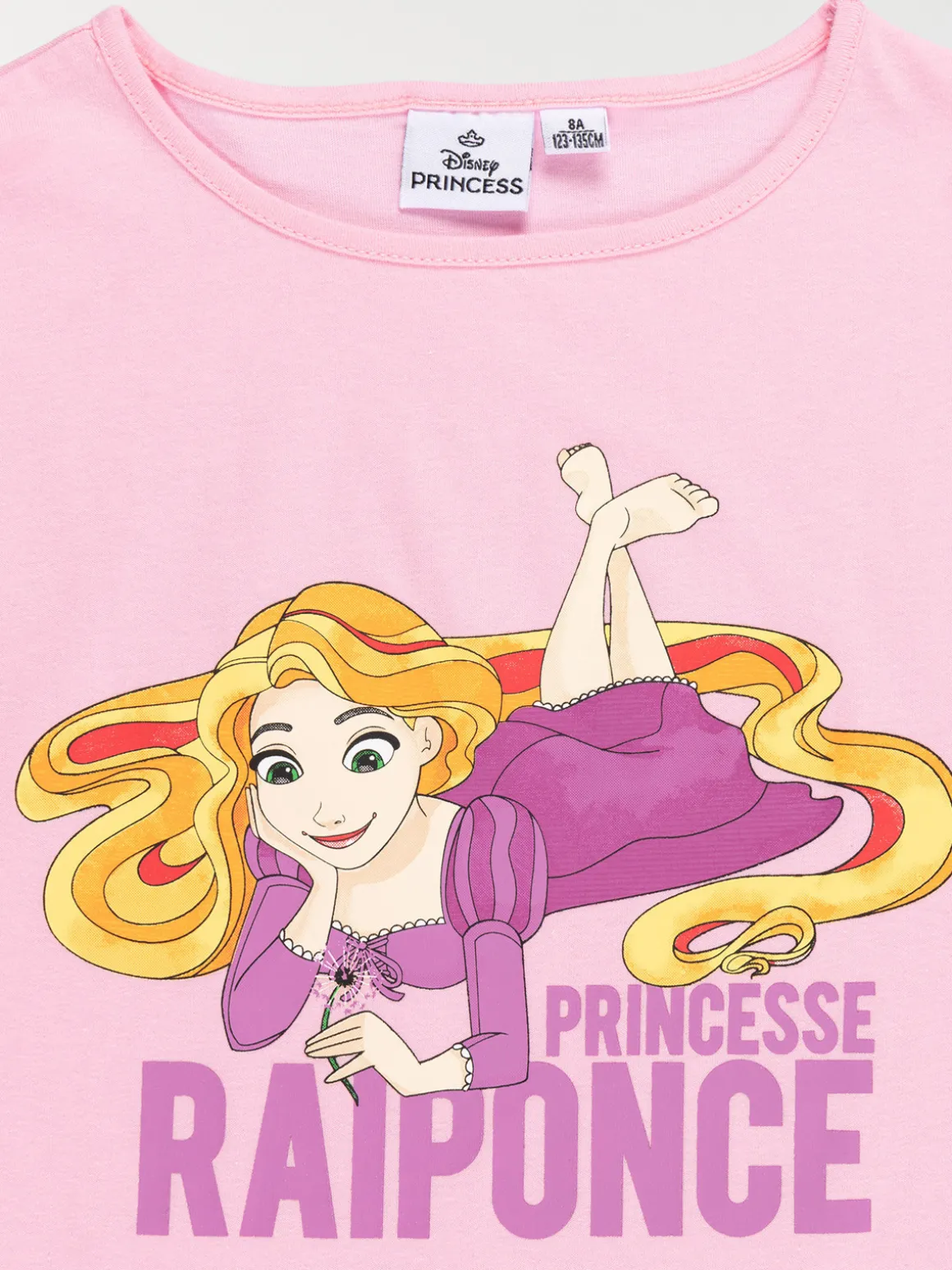 T-shirt Raiponce fille (3-10A)
