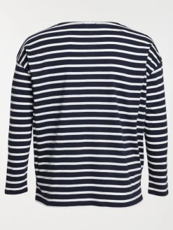 T-shirt rayé grande taille femme