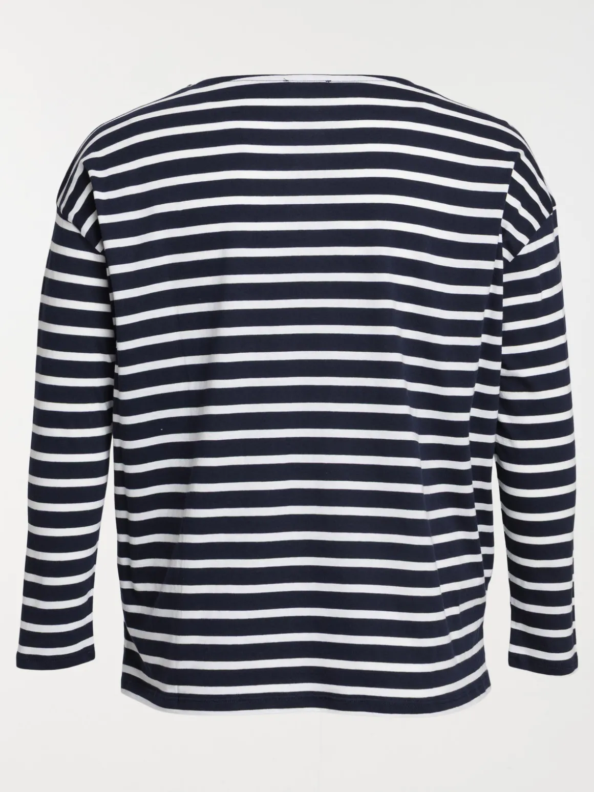 T-shirt rayé grande taille femme