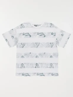 T-shirt rayure feuillage garçon (XXS-M)