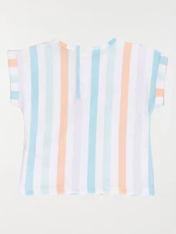 T-shirt rayure multicolore fille (3-36M)