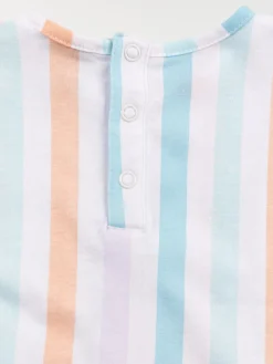 T-shirt rayure multicolore fille (3-36M)