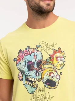 T-shirt Rick et Morty homme