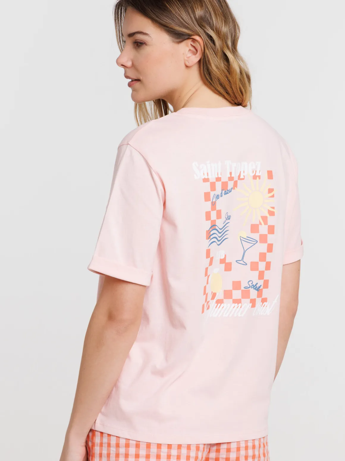 T-shirt Saint-Tropez femme