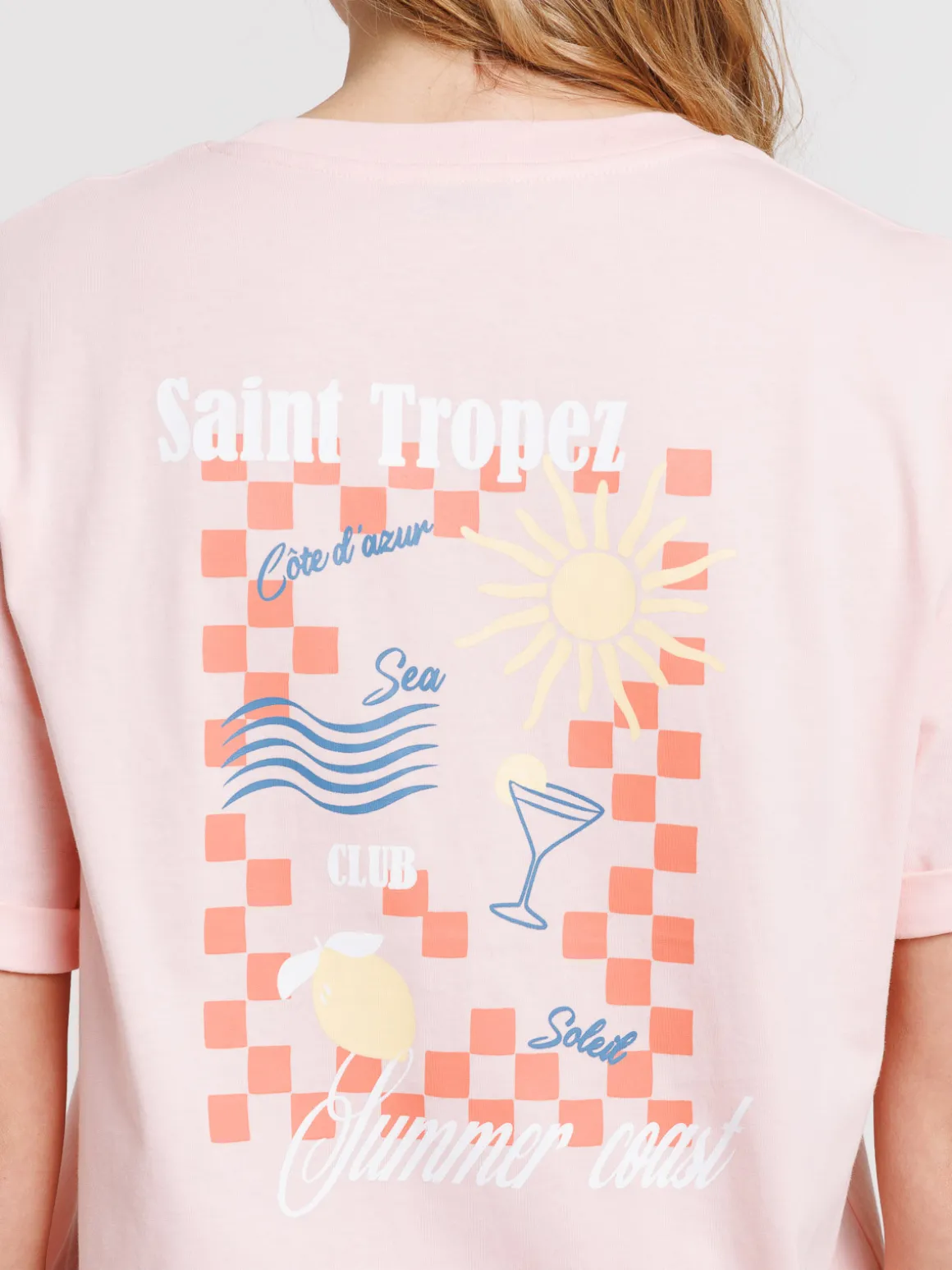 T-shirt Saint-Tropez femme