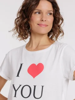 T-shirt Saint-Valentin femme