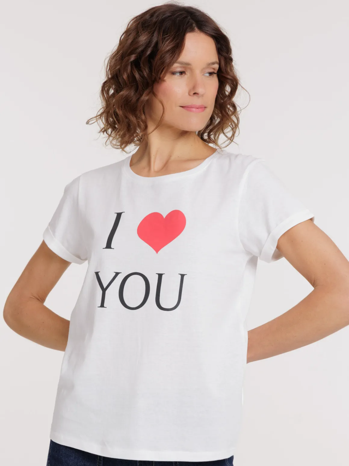 T-shirt Saint-Valentin femme