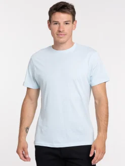 T-shirt slim fit coloris givré homme
