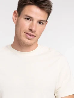 T-shirt slim fit coloris royal homme