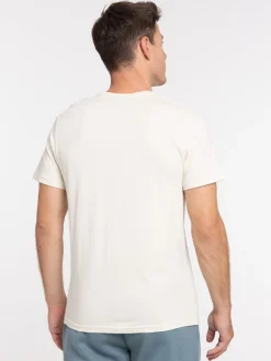 T-shirt slim fit coloris royal homme