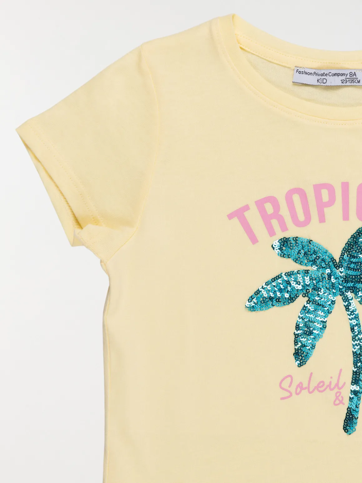 T-shirt tropicool palmier fille (3-12A)