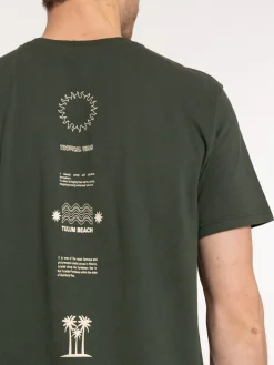 T-shirt tulum beach homme