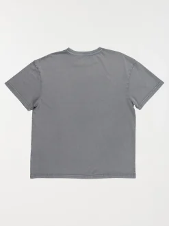 T-shirt uni gris orage garçon (XXS-M)