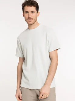 T-shirt uni silver light homme