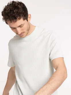 T-shirt uni silver light homme