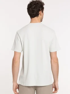 T-shirt uni silver light homme