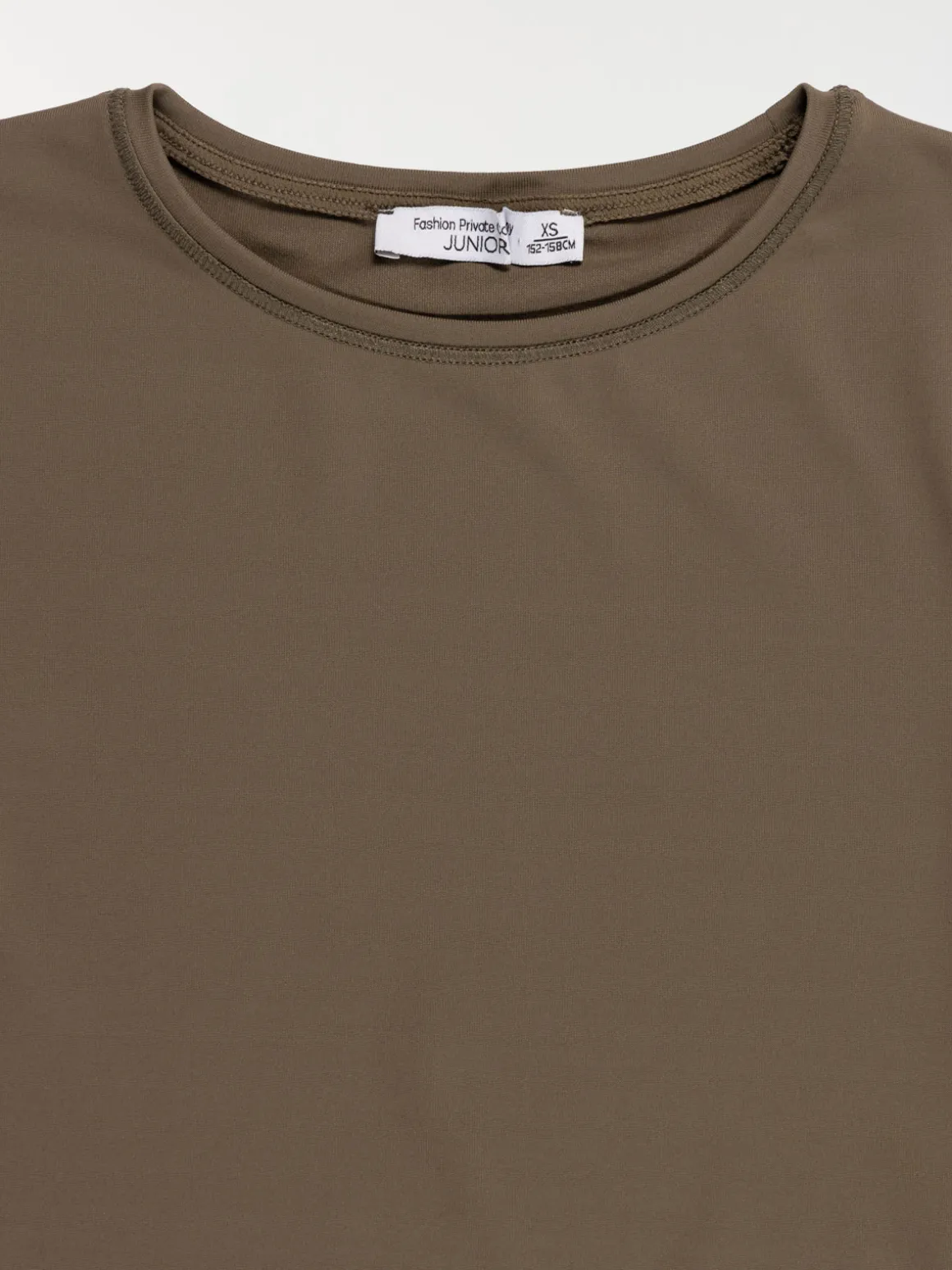 T-shirt vert fougère fille (XXS-M)