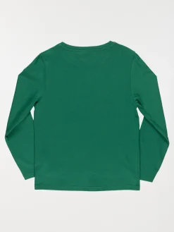 T-shirt vert sapin imprimé garçon (3-8A)