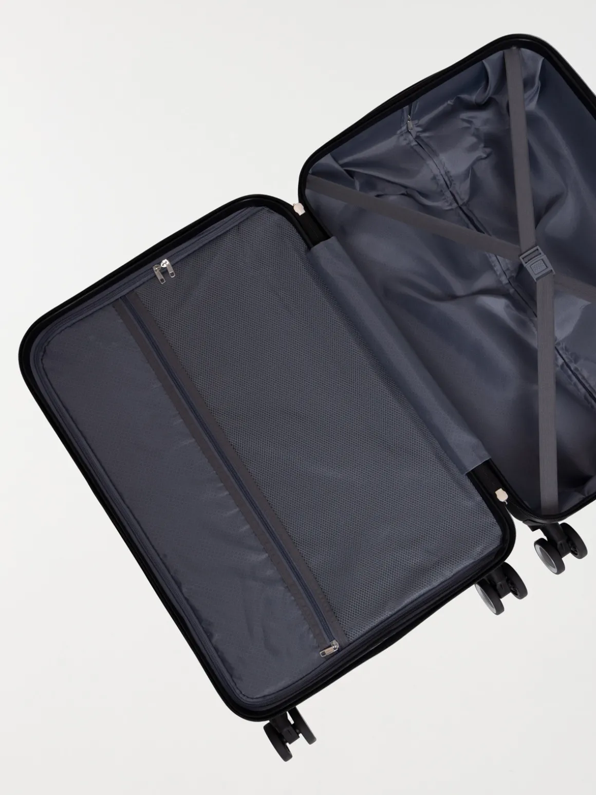 Valise rigide à roulettes 55x40x20cm