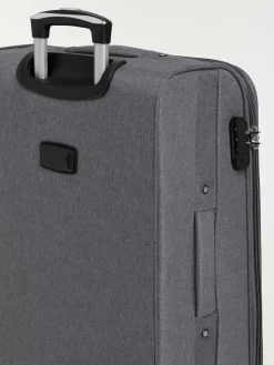 Valise souple 48x30x78 cm à roulettes