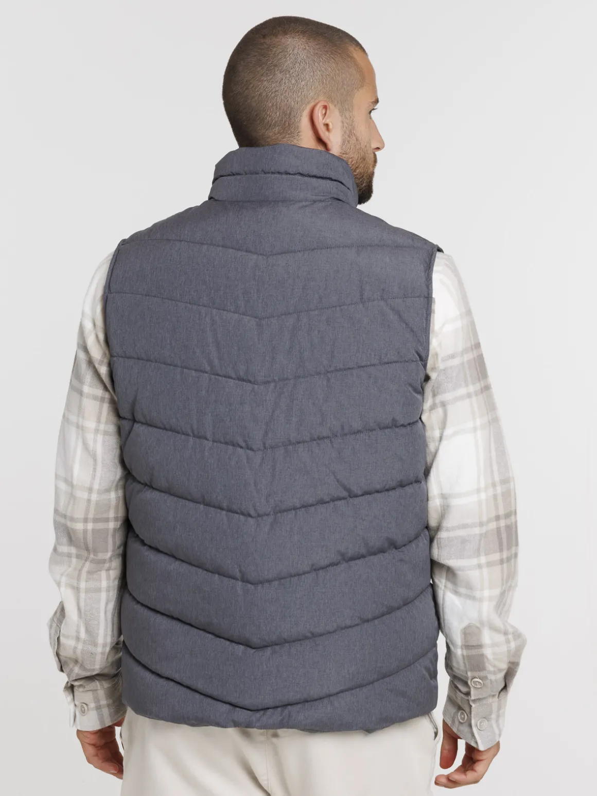 Veste sans manches zippée homme