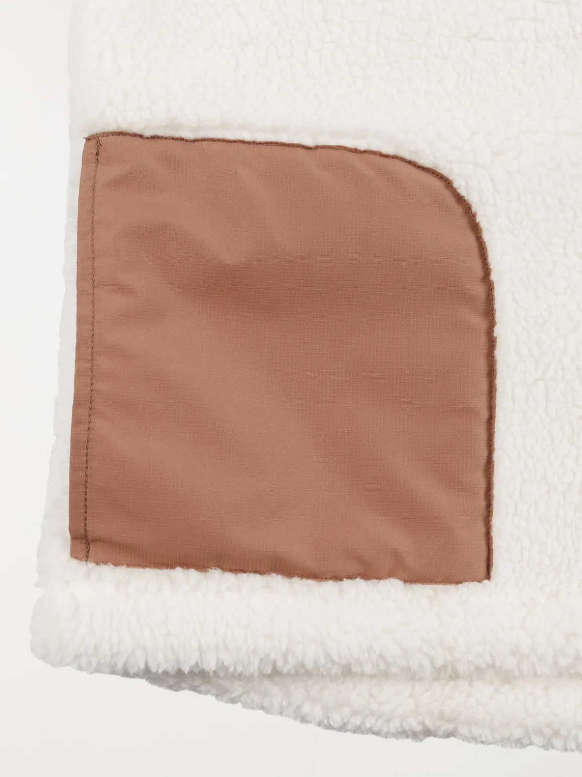 Veste sherpa sans manches fille (XXS-M)