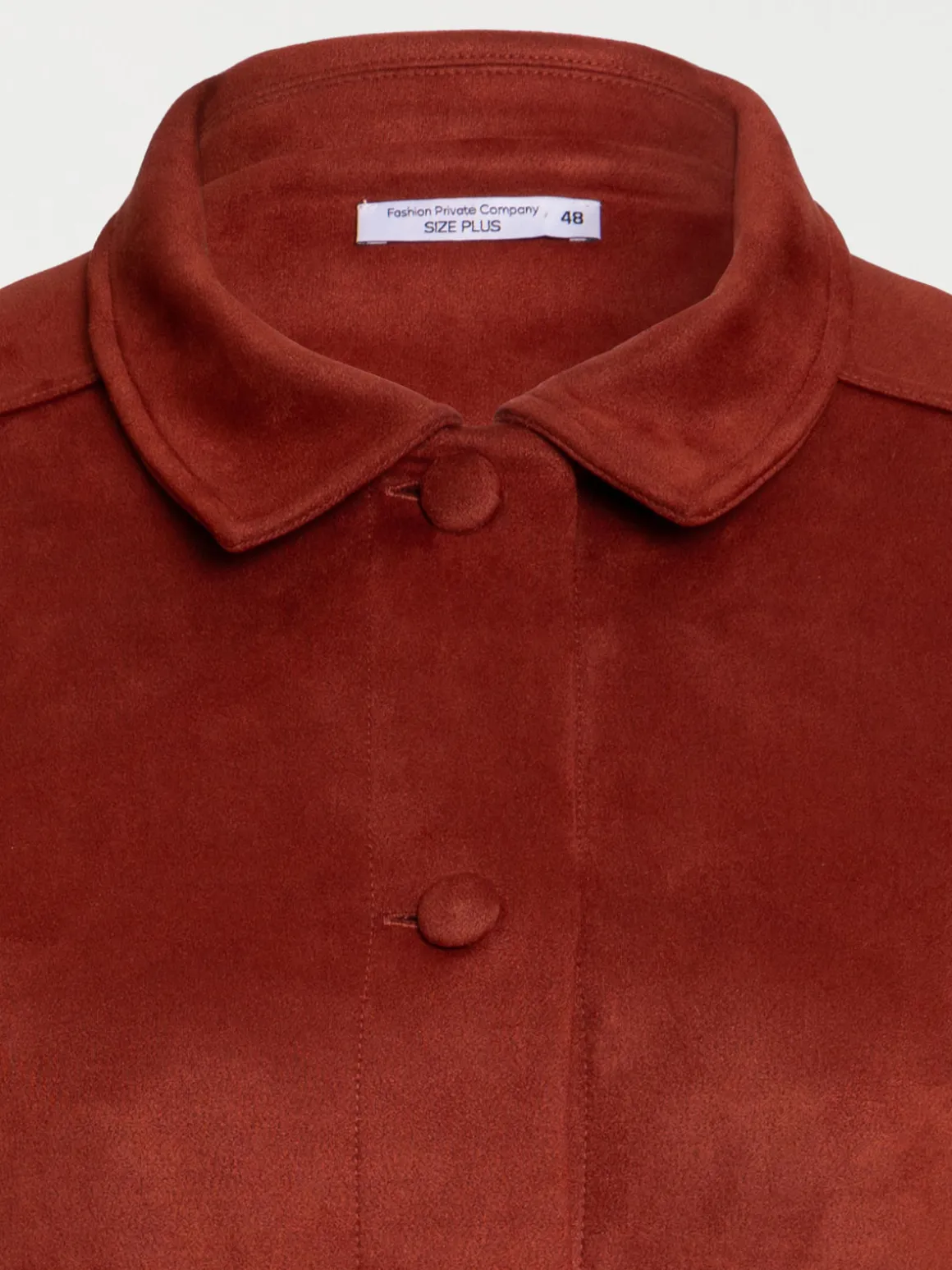 Veste suédine grande taille femme