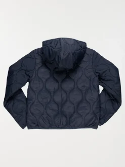 Veste unie à capuche fille (10-16A)