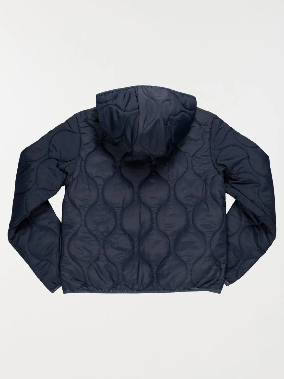 Veste unie à capuche fille (10-16A)